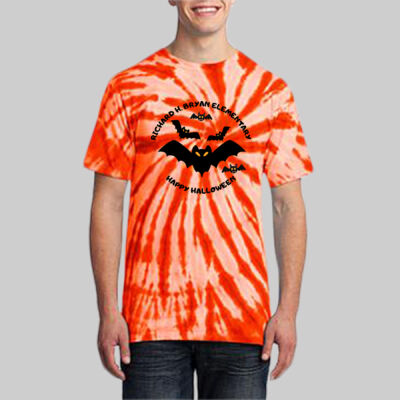 Adult Tie-Dye T-Shirt - Fall - Bats Thumbnail