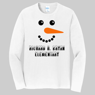 Adult Long Sleeve Shirt - Winter - Snowman  Thumbnail
