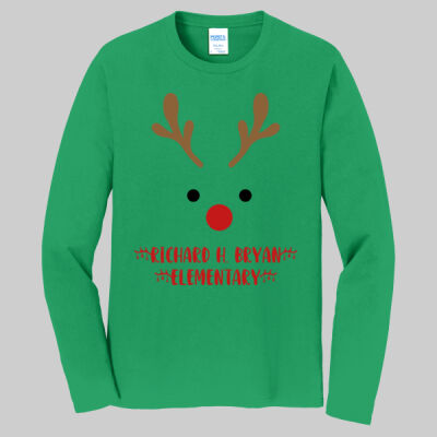 Adult Long Sleeve Shirt - Winter - Reindeer  Thumbnail