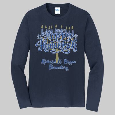 Adult Long Sleeve Shirt - Winter - Hanukkah  Thumbnail