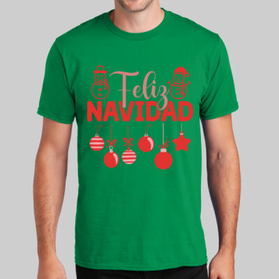 Adult T-Shirt - Winter - Feliz Navidad Red Thumbnail