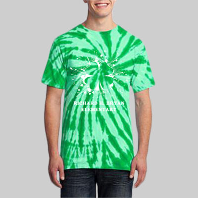 Adult Tie-Dye T-Shirt - Spring - Shamrock  Thumbnail